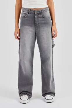 Baggy Carpenter Jean - Washed Grey