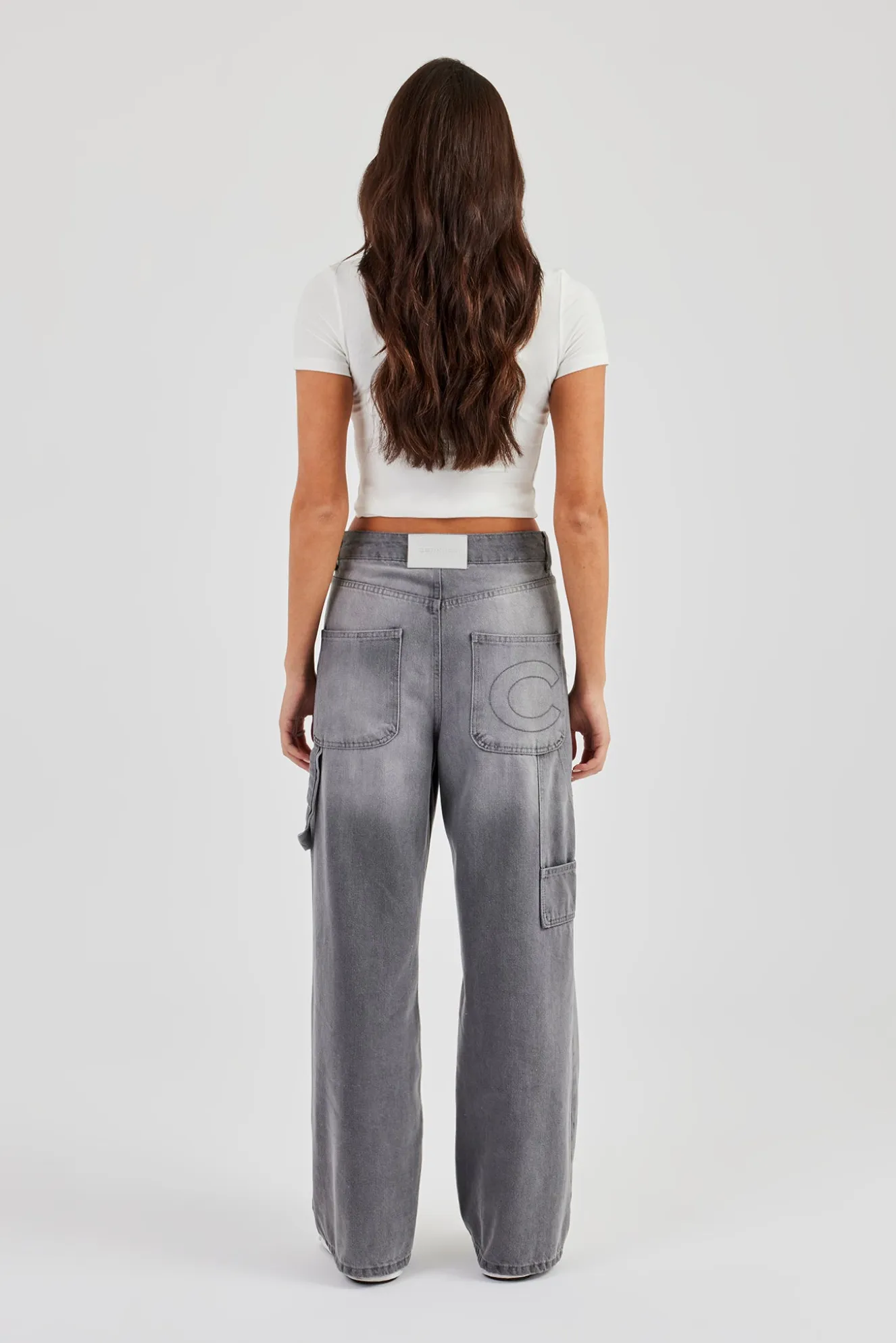 Baggy Carpenter Jean - Washed Grey