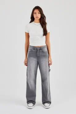 Baggy Carpenter Jean - Washed Grey
