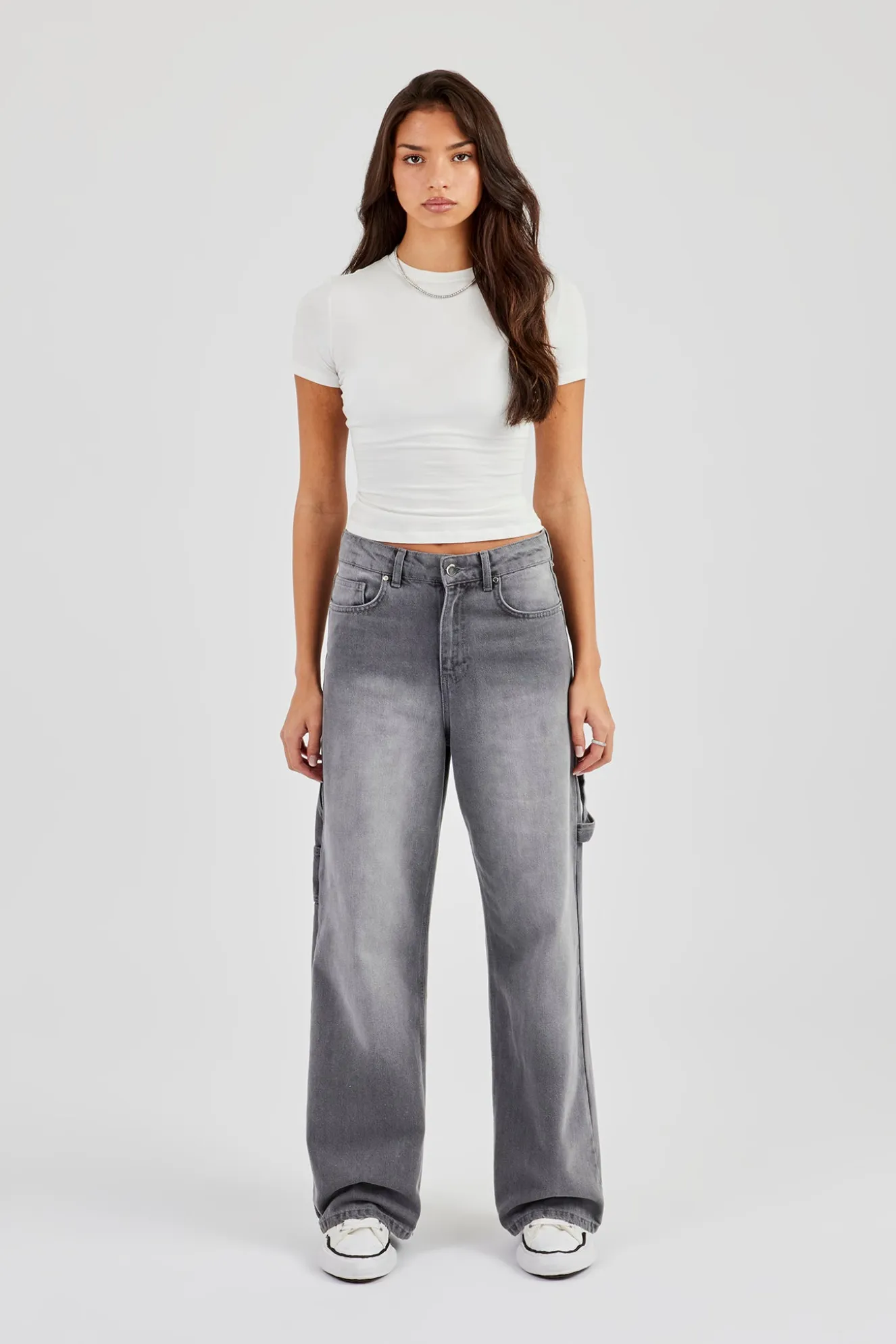 Baggy Carpenter Jean - Washed Grey