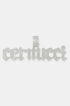 Biergarten Font Pendant - 20mm