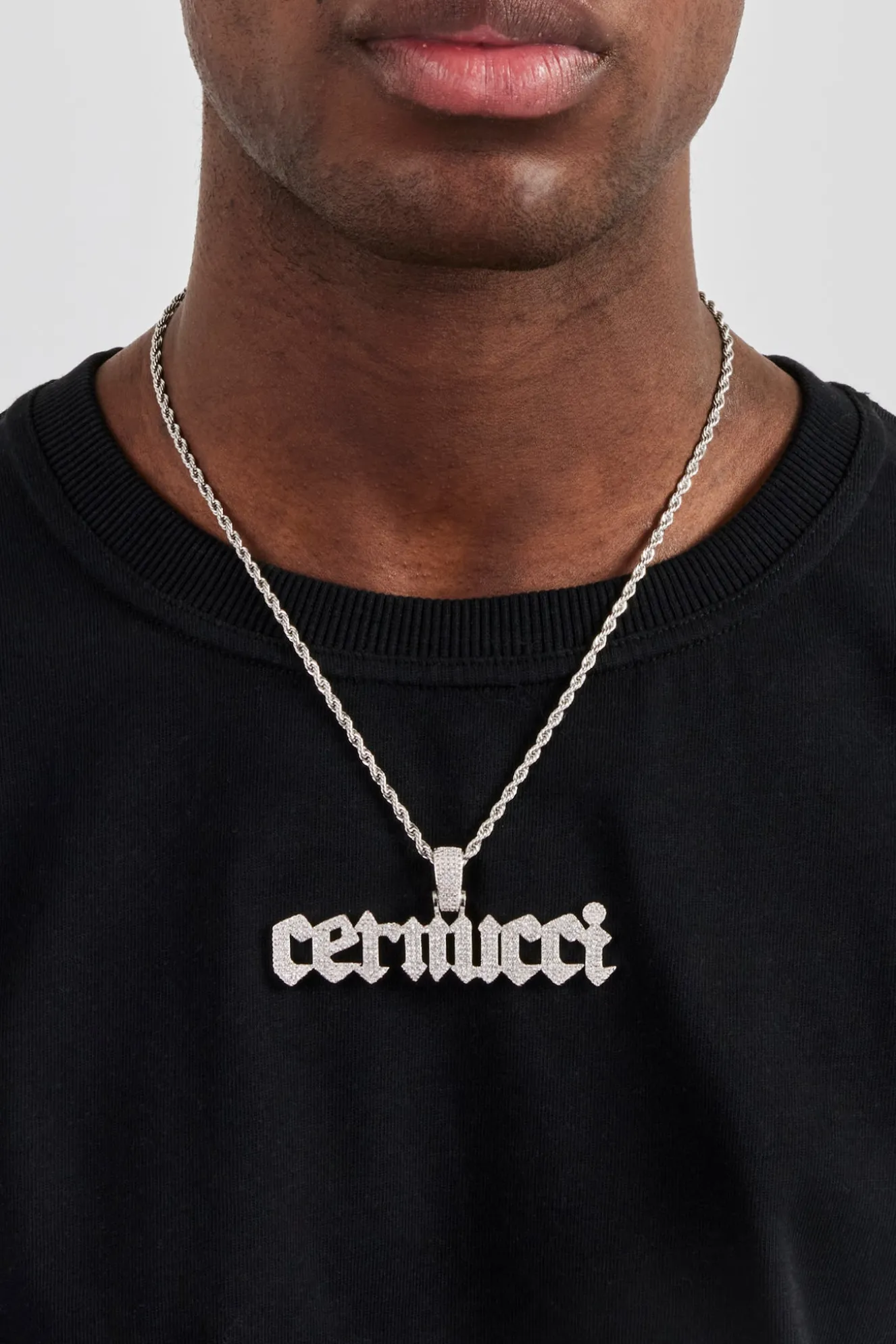 Biergarten Font Pendant - 20mm