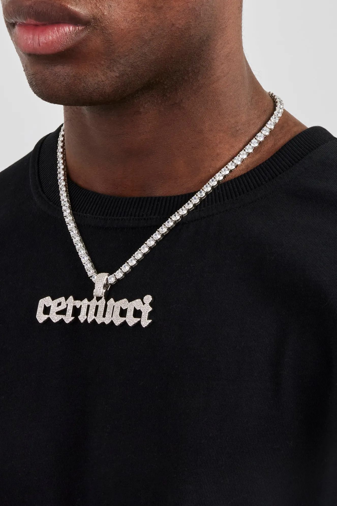 Biergarten Font Pendant - 20mm