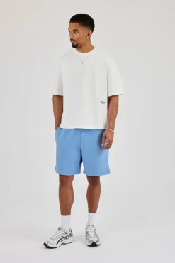 Boxy Fit T-Shirt With Micro Branding - Off White