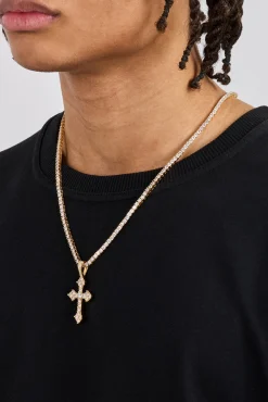 Celtic Cross Pendant - Gold