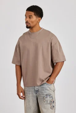 Cernucci Boxy T-Shirt - Taupe