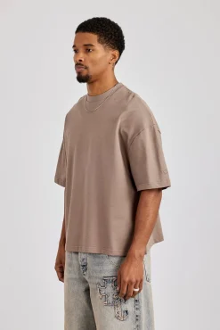 Cernucci Boxy T-Shirt - Taupe