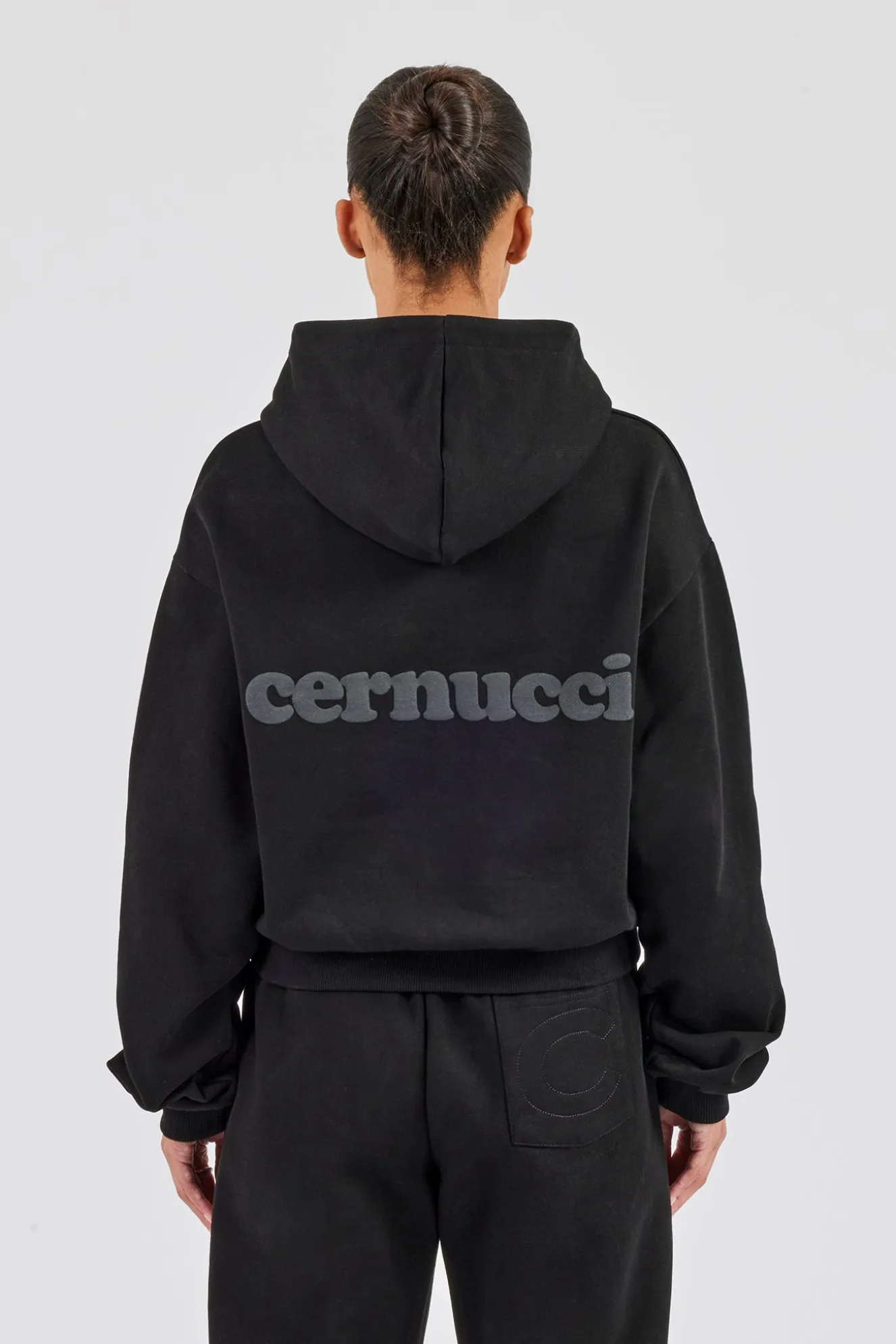 Cernucci Bubble Boxy Hoodie