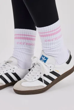 Cernucci Bubble Sock - White