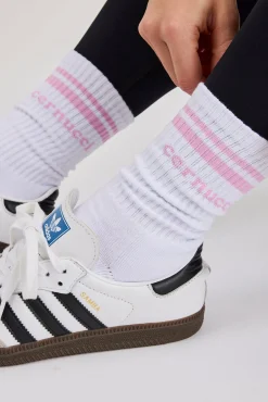 Cernucci Bubble Sock - White