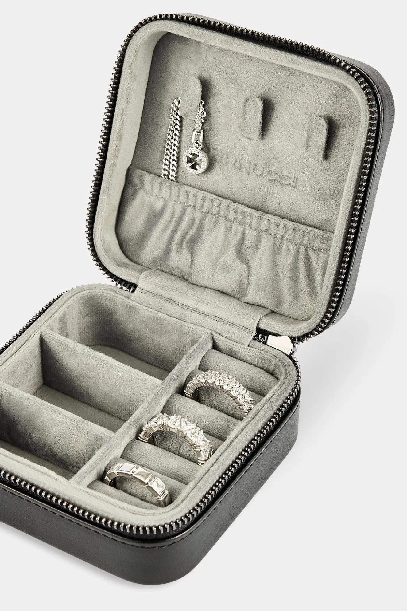 Cernucci Jewellery Travel Case - Black