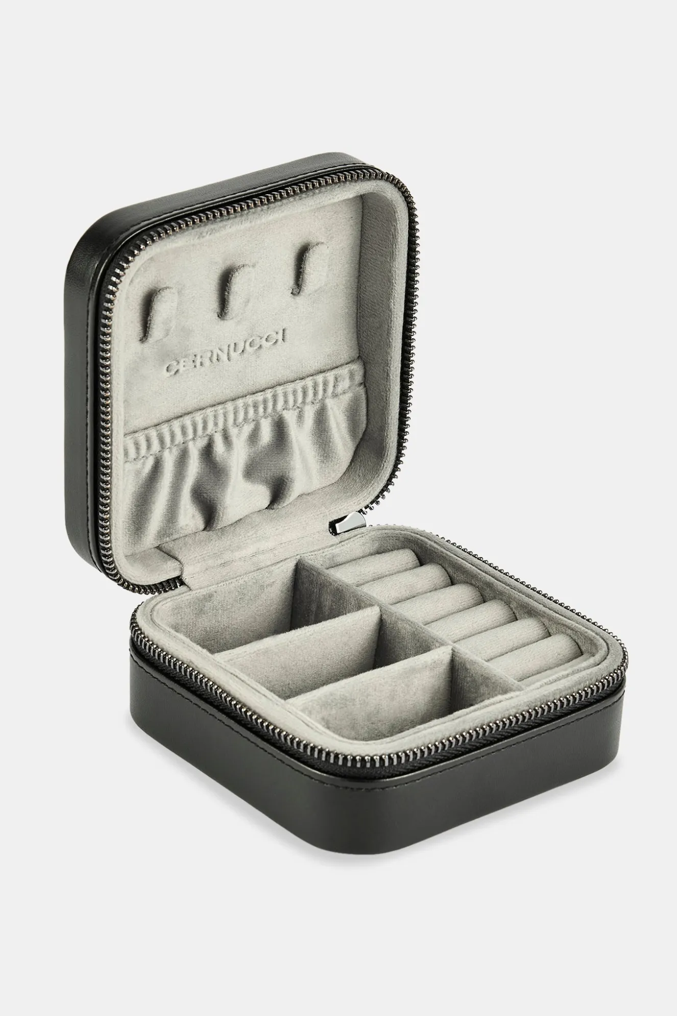 Cernucci Jewellery Travel Case - Black