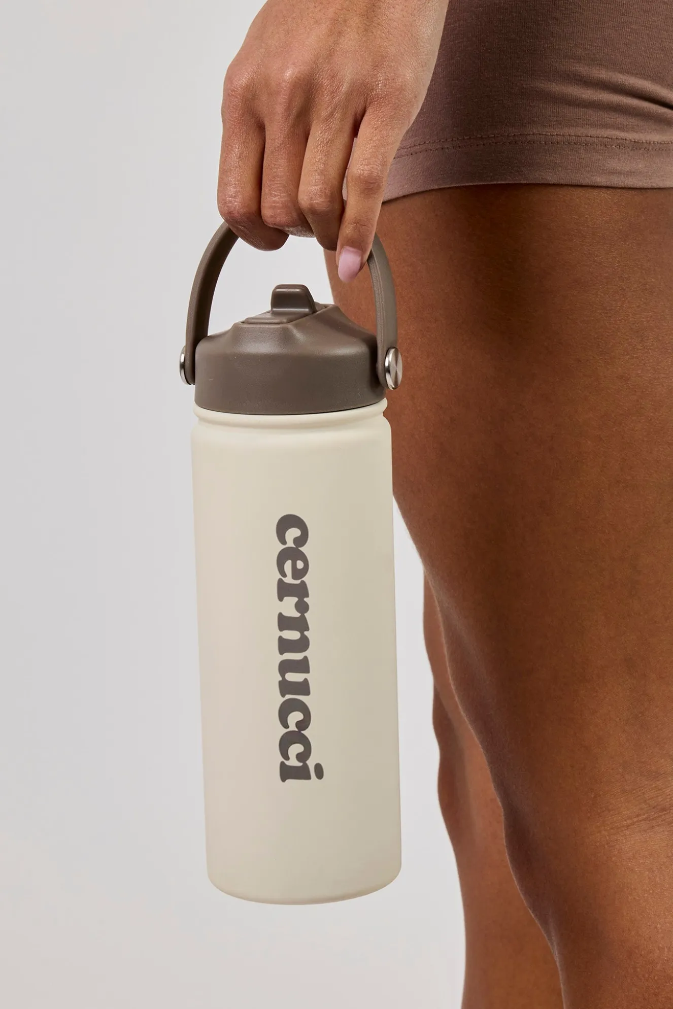 Cernucci Water Bottle - Off White