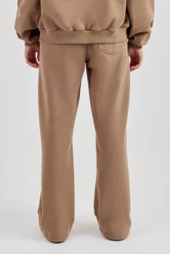 Cernucci Wide Leg Jogger - Taupe