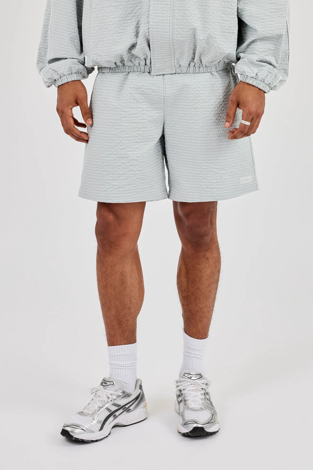 Check Relaxed Short - Green