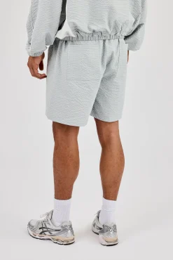 Check Relaxed Short - Green