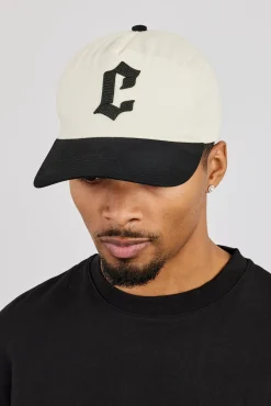 'C' Logo Cap - Off White