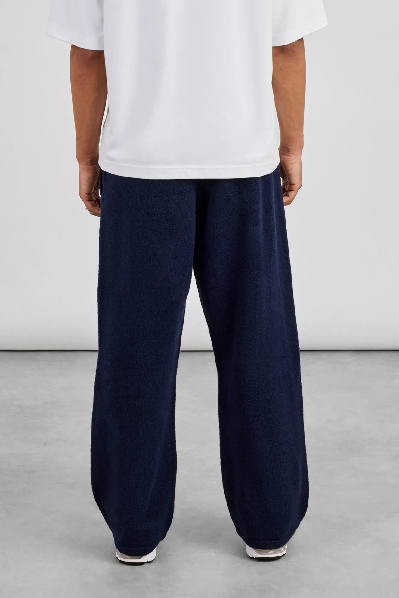 CN Knitted Baggy Jogger - Navy