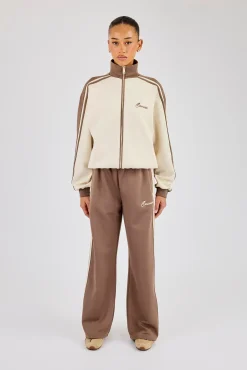 Contrast Detail Track Top & Pant
