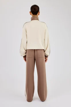 Contrast Detail Track Top & Pant
