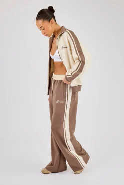 Contrast Detail Track Top & Pant
