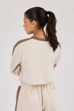 Cropped Football Top - Off White