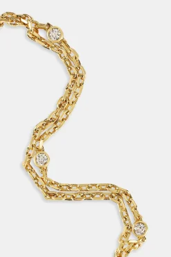 Double Layer Ice Rolo Bracelet - 5mm