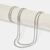 Double Rope Bracelet & Chain - 6mm - White