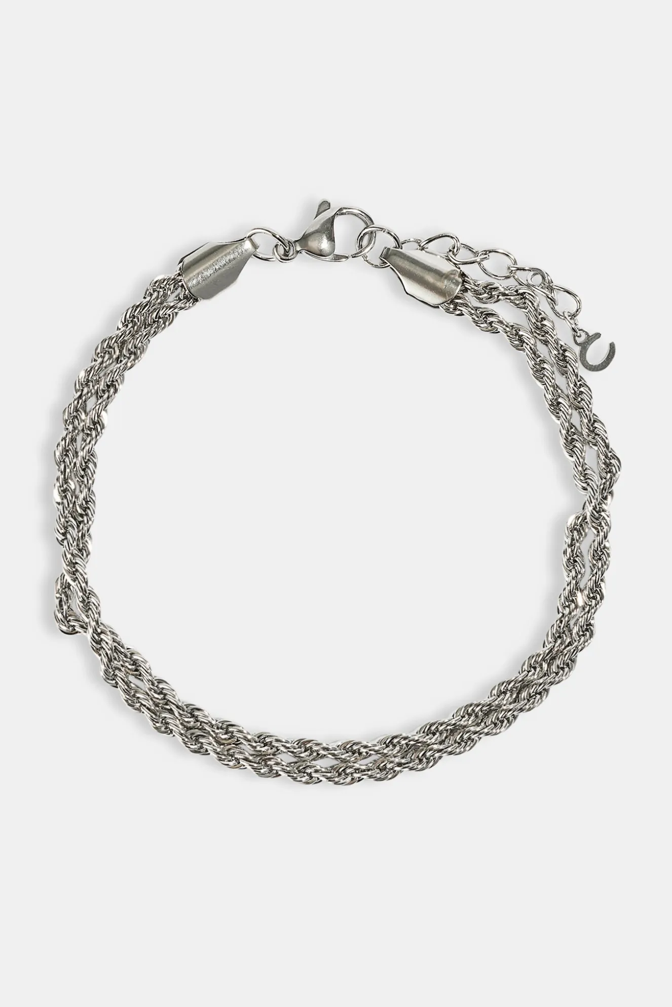 Double Rope Bracelet - 6mm - White