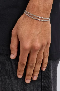 Double Rope Bracelet - 6mm - White