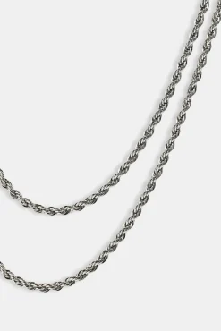 Double Rope Chain - 6mm - White