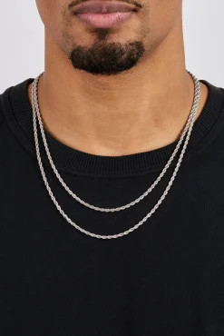 Double Rope Chain - 6mm - White