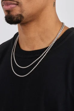 Double Rope Chain - 6mm - White