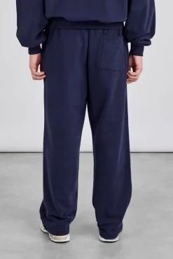 Embroidered C Relaxed Jogger - Navy Blue