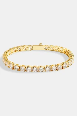Gold Plated 5mm Tennis Bracelet