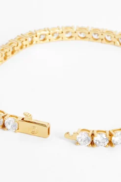 Gold Plated 5mm Tennis Bracelet