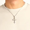 Iced Celtic Cross Pendant - 35mm