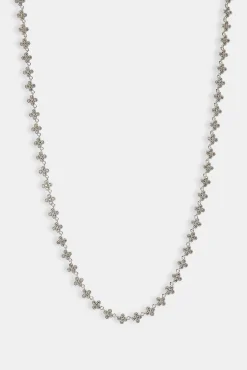 Iced Connecting Motif Chain - 5mm - White