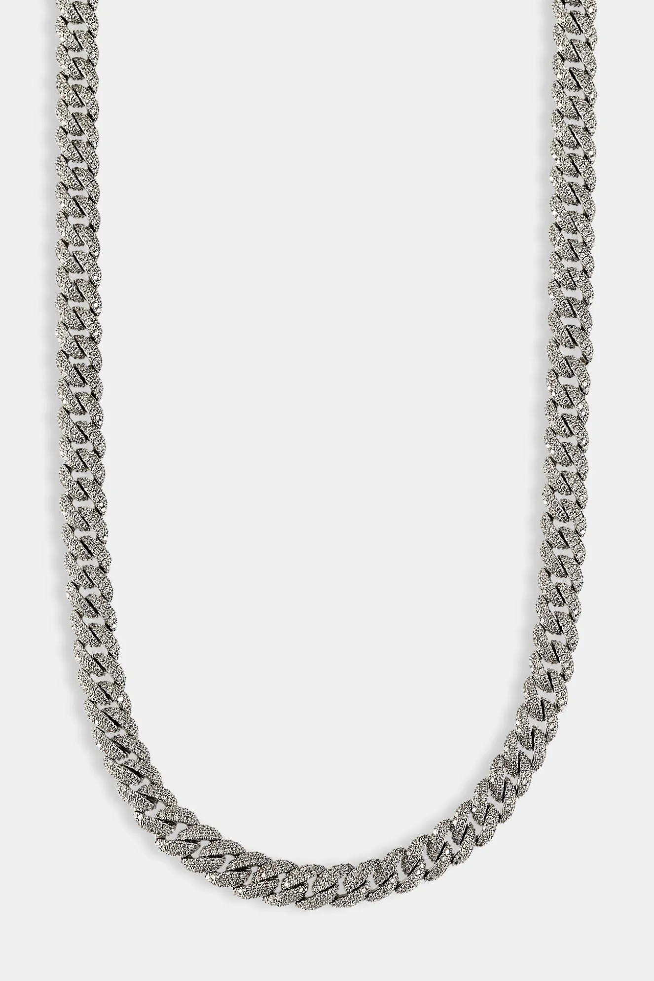 Iced Cuban Chain - 8mm - White