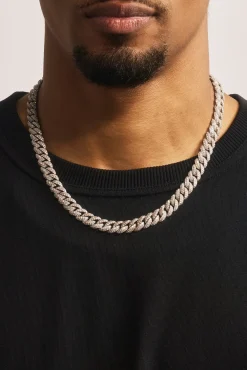 Iced Cuban Chain - 8mm - White