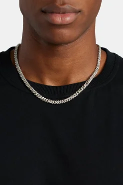 Iced Cuban Chain - 6mm - White