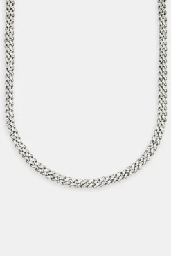 Iced Cuban Chain - 6mm - White