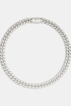 Iced Cuban Chain - 12mm - White