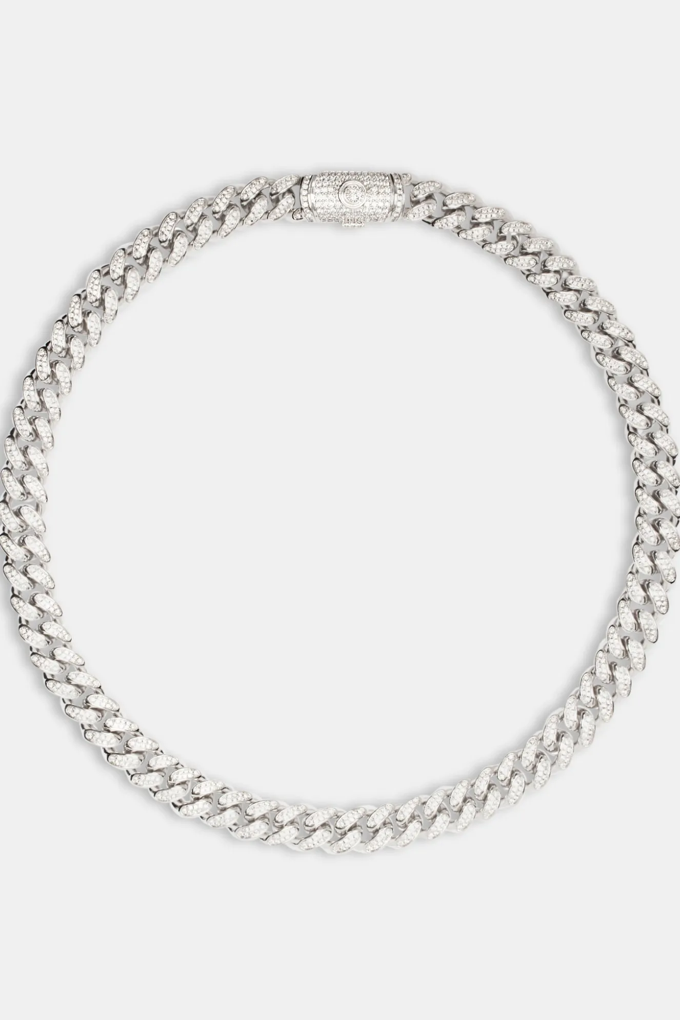 Iced Cuban Chain - 12mm - White
