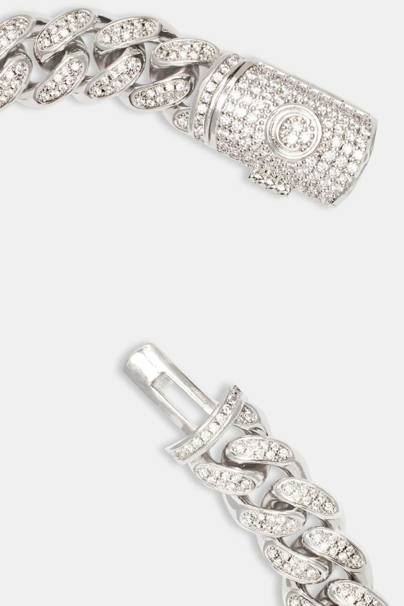 Iced Cuban Chain - 12mm - White