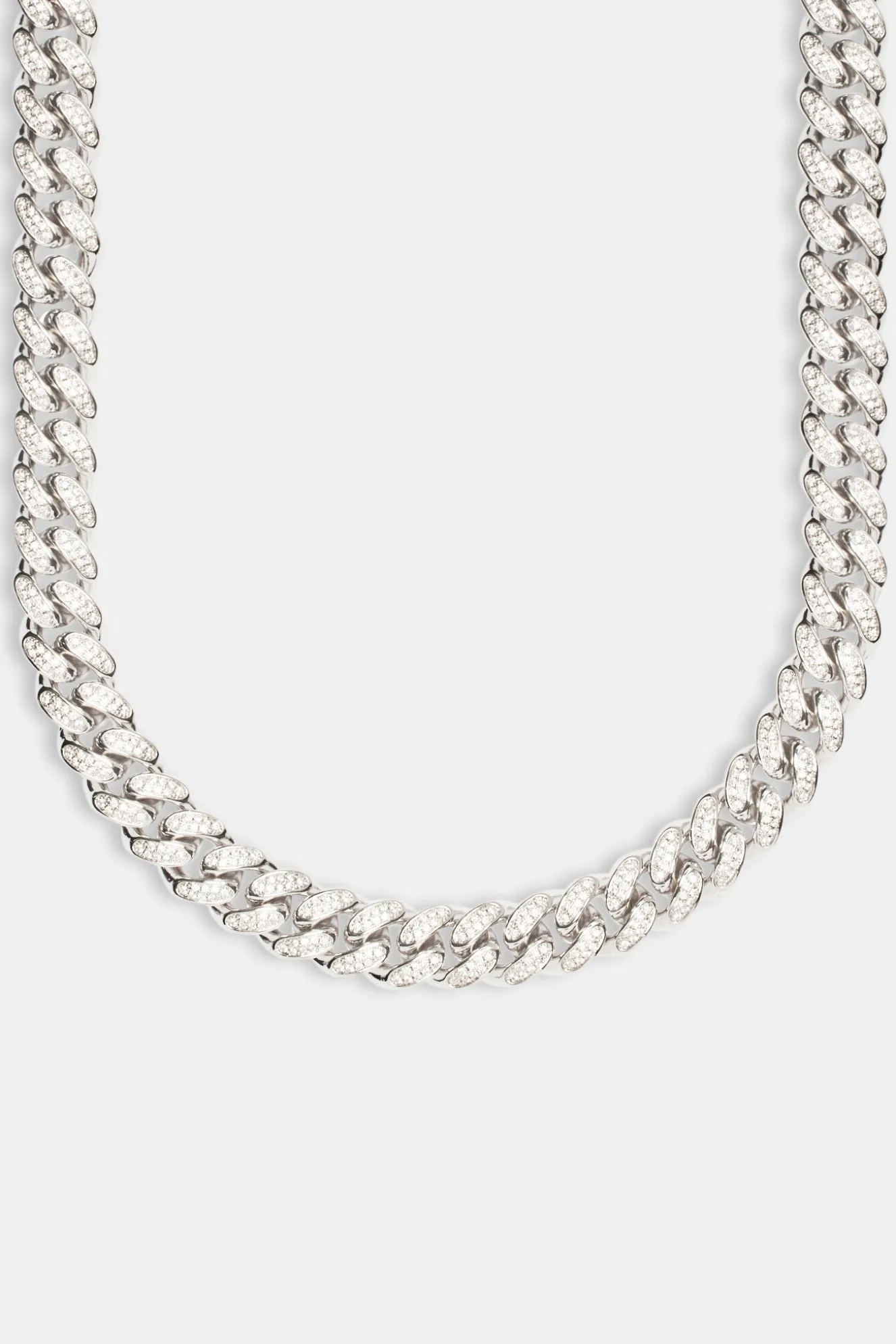 Iced Cuban Chain - 12mm - White