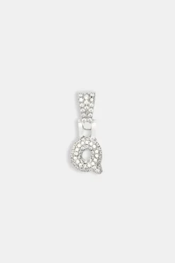 Iced Mini Bubble Pendant - White