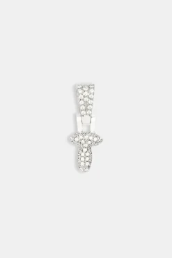 Iced Mini Bubble Pendant - White