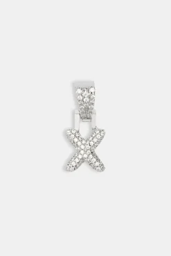 Iced Mini Bubble Pendant - White