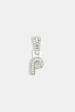 Iced Mini Bubble Pendant - White